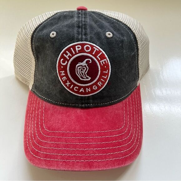 Chipotle NWT Hat Baseball Cap Trucker Hat Snap Back Adjustable - Picture 1 of 4